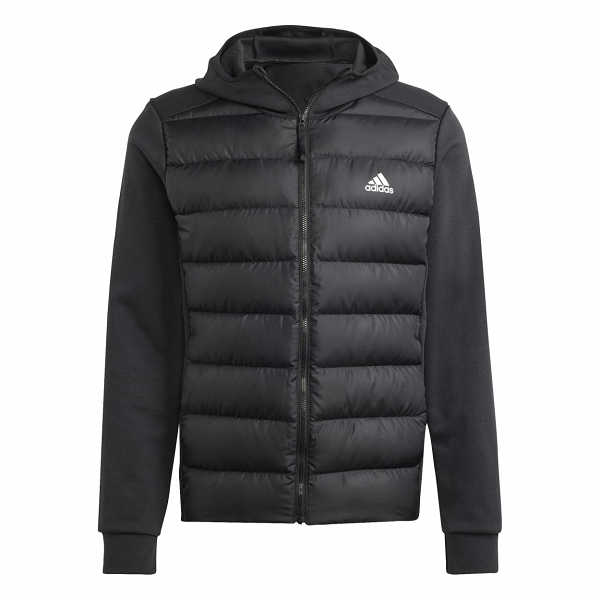 adidas Essentials Hybrid Down Hooded Jacket - HZ4430