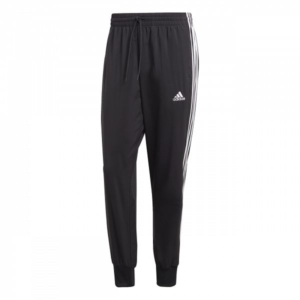 AEROREADY Essentials Tapered Cuff Woven 3-Stripes Pants - IC0041