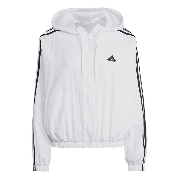 ESSENTIALS 3-STRIPES WOVEN WINDBREAKER - IC0560