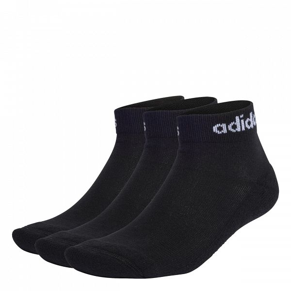 LINEAR ANKLE SOCKS CUSHIONED SOCKS 3 PAIR PACK - IC1303