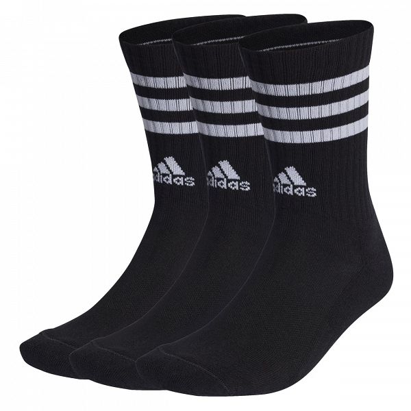 3STRIPES CUSHIONED SPORTSWEAR CREW SOCKS 3 PAIR PACK - IC1321