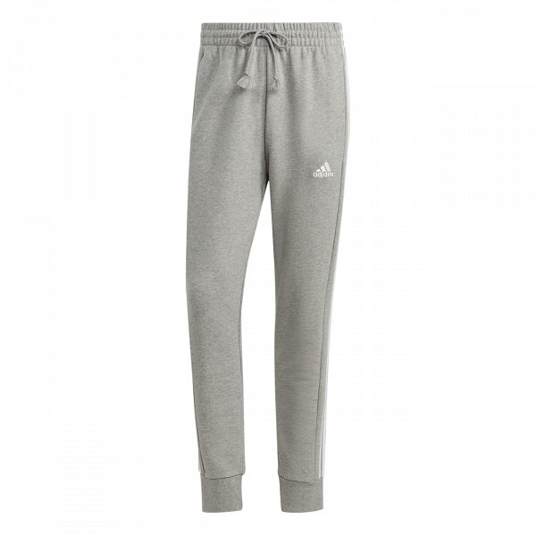 ESSENTIALS FRENCH TERRY TAPERED CUFF 3-STRIPES PANTS - IC9407
