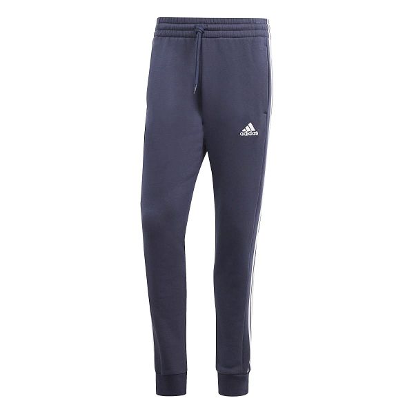 ESSENTIALS FLEECE TAPERED CUFF 3-STRIPES PANTS - IJ6493