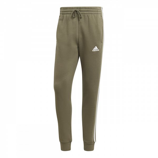 Essentials Fleece 3-Stripes Tapered Cuff Pants - IJ8925