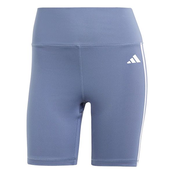 Training Essentials 3-Stripes High-Waisted Short Leggings - IS4208