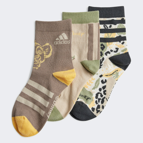 ADIDAS DISNEY LION KING 3 PAIRS PER PACK SOCK - IW1126