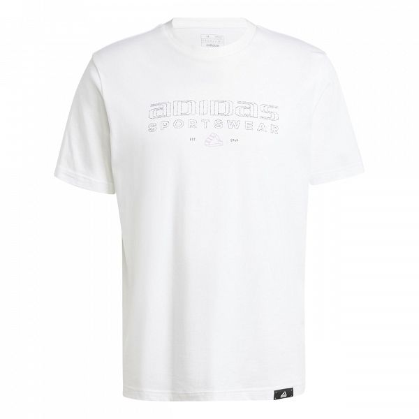 TECH LINEAR GRAPHIC TEE - IW2690