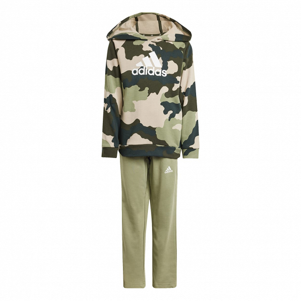 Little Kids Essentials Allover Printed Hoddie Set - IW3475