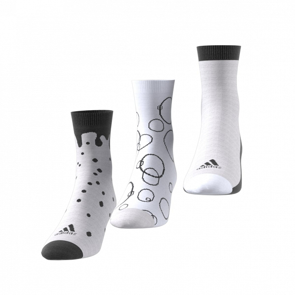 Graphic Socks 3 Pair Pack Kids - IW5528