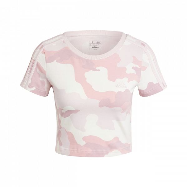 ESSENTIALS 3 STRIPES CAMO PRINT BABY T-SHIRT - IY1679