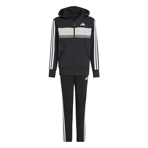 SEASONAL ESSENTIALS TIBERIO 3 STRIPES  FLEECE TRACKSUIT - JC7520