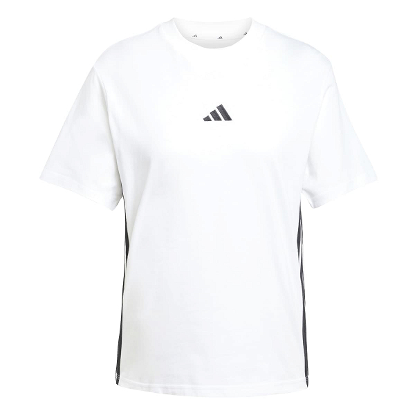 ESSENTIALS 3-STRIPES COTTON T-SHIRT - JD0844