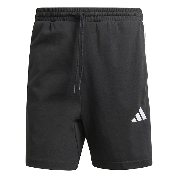 ESSENTIALS THREE STRIPES SINGLE JERSEY SHORT 7IN - JD1891