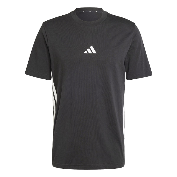 ESSENTIALS THREE STRIPES SINGLE JERSEY TEE - JD1906