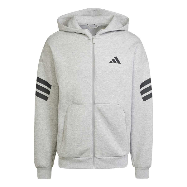 FUTURE ICONS THREE STRIPES FULL-ZIP HOODIE - JD4828