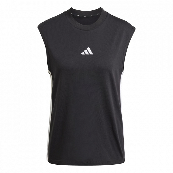 ESSENTIALS 3-STRIPES COTTON LIFESTYLE TANK - JD4984