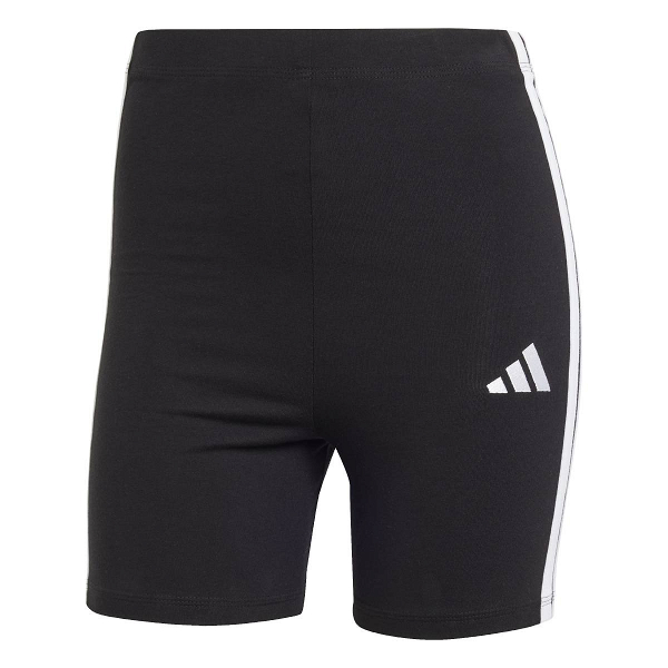 ESSENTIALS 3-STRIPES HIGH WAISTED BIKER SHORTS - JE1223