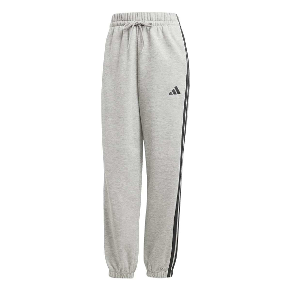 ESSENTIALS 3-STRIPES FLEECE LOOSE PANTS - JE1273
