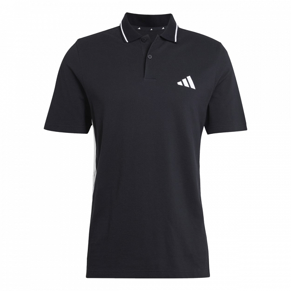 ESSENTIALS THREE STRIPES PIQUE POLO SHIRT - JE6380