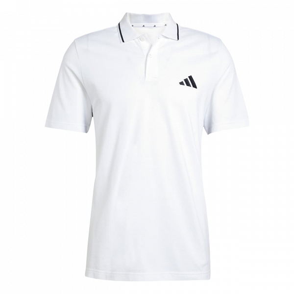 ESSENTIALS THREE STRIPES PIQUE POLO SHIRT - JE6383
