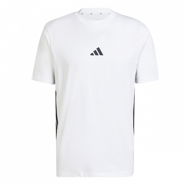 ESSENTIALS THREE STRIPES SINGLE JERSEY TEE - JE6388