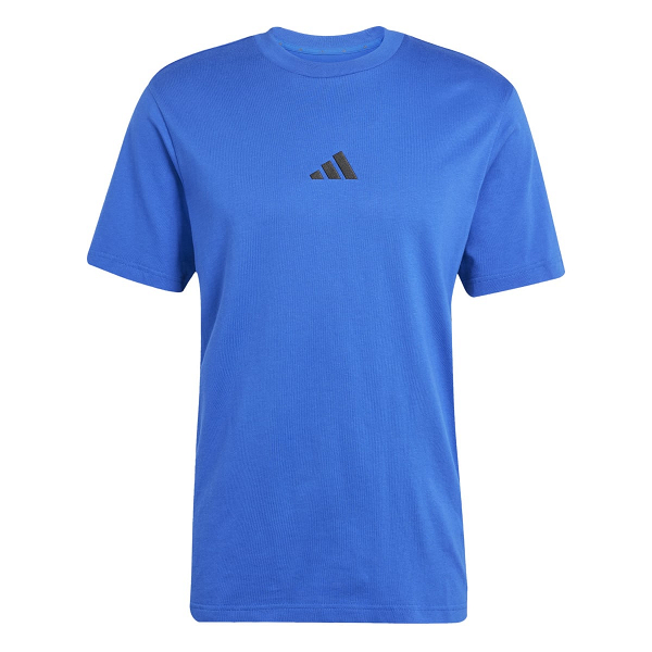 ESSENTIALS THREE STRIPES SINGLE JERSEY TEE - JE6398