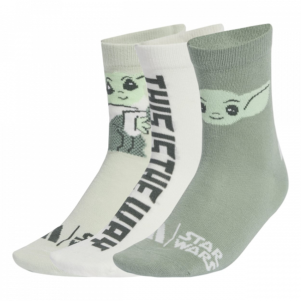 ADIDAS STAR WARS MANDALORIAN KIDS SOCKS - JG5809