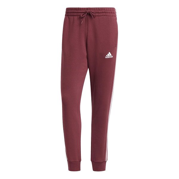 ESSENTIALS FLEECE TAPERED CUFF 3-STRIPES PANTS - JG5951