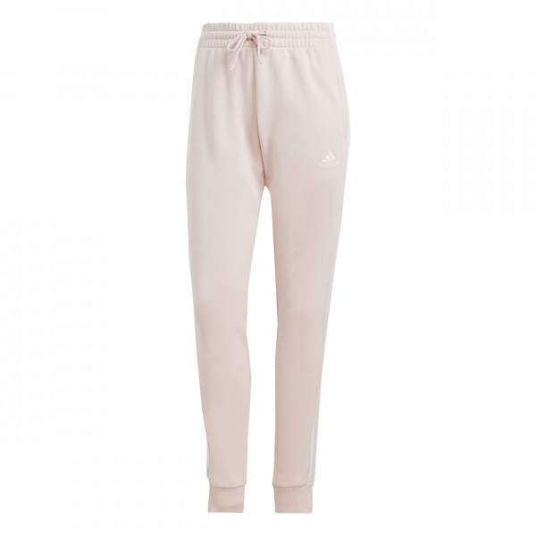 ESSENTIALS 3-STRIPES FRENCH TERRY CUFFED PANT - JH3689