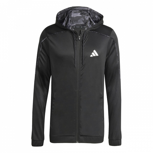 Train Essentials Camo Full Zip Hoodie - JI8399