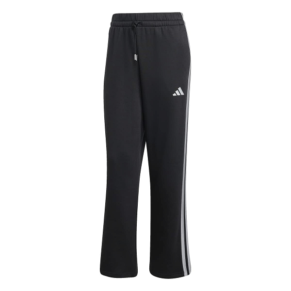 HOLIDAY 3-STRIPES FLEECE OPEN HEM PANTS - JM1886