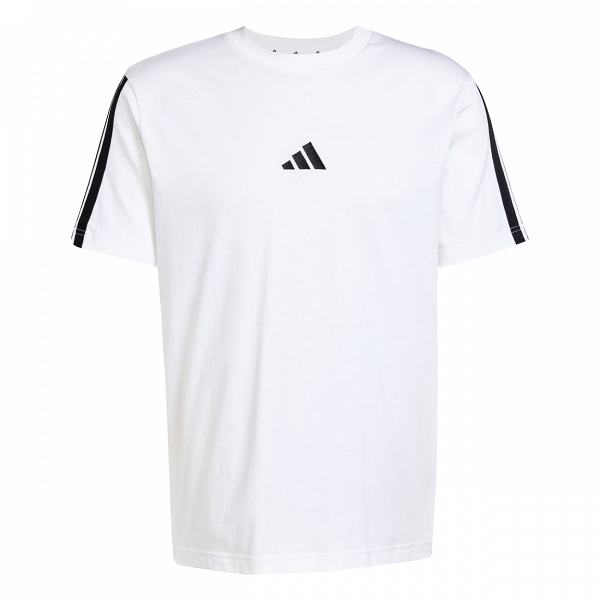 ESSENTIALS THREE STRIPES SINGLE JERSEY TEE - JW1952