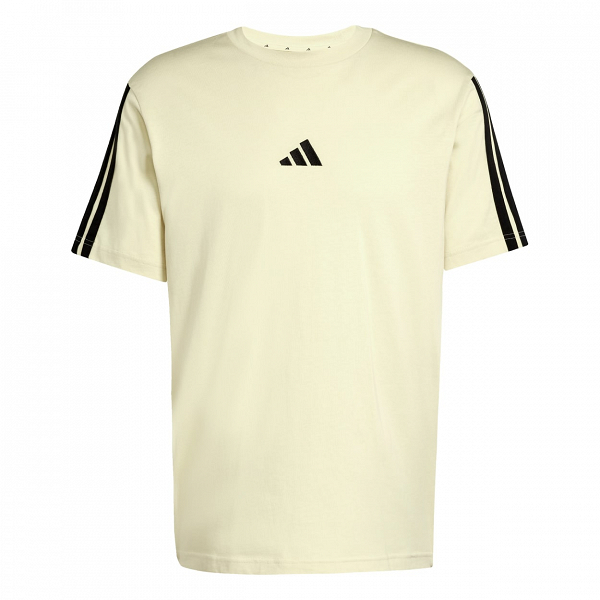 ESSENTIALS THREE STRIPES SINGLE JERSEY TEE - JW1959