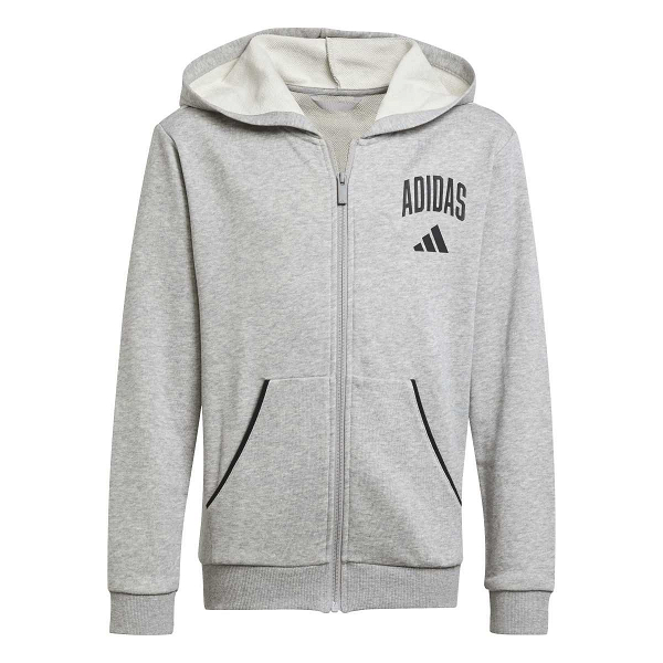 Seasonals Essentials Collegiate Typography Full Zip Hoody - JW2388