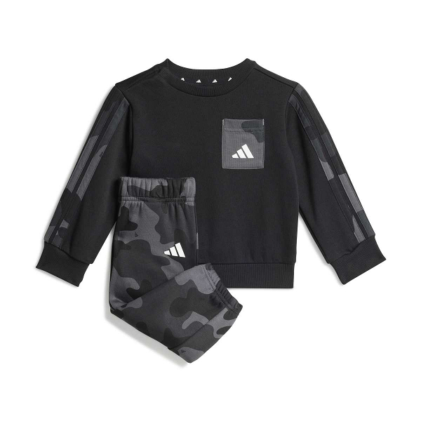 Seasonal Essentials Infants Camo Fleece Jogger Set in French Terry - JW2456