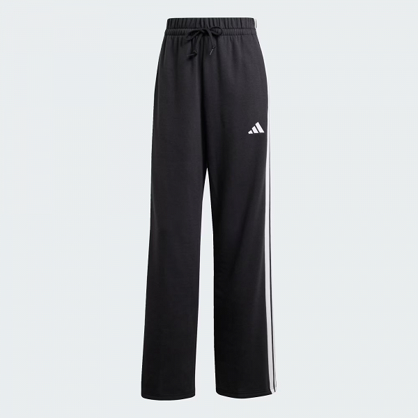 ESSENTIALS 3-STRIPES OPEN HEM FRENCH TERRY PANTS - JW7182