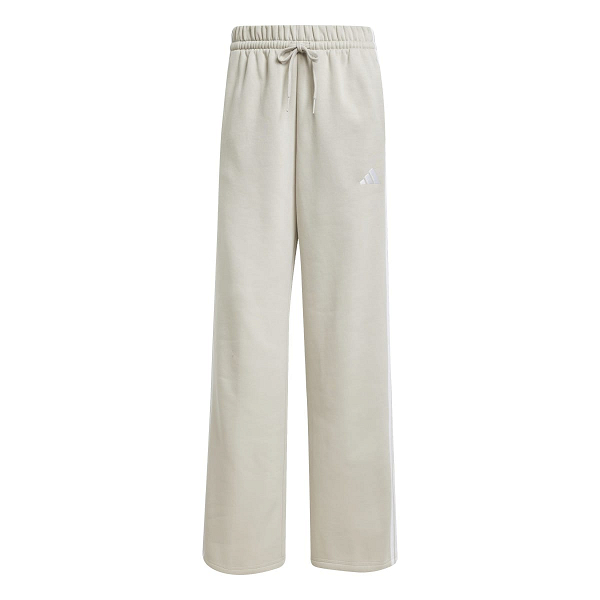 ESSENTIALS 3-STRIPES OPEN HEM FLEECE PANTS - JW9215