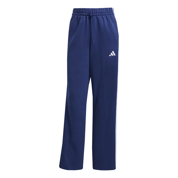 ESSENTIALS 3-STRIPES OPEN HEM FLEECE PANTS - JX1280