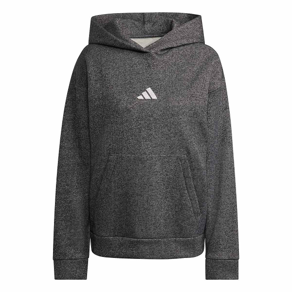 ALL SZN HOLIDAY GLITTER FLEECE LOOSE HOODIE - JX4346