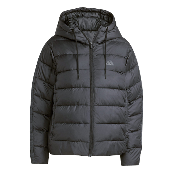 Essentials CLIMAWARM 3 Stripes Synthetic Down Hooded Jackets - JX7814