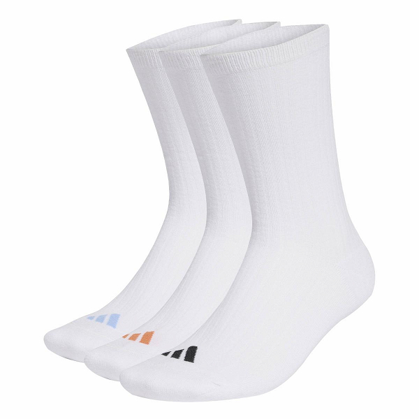 CUSHIONED ESSENTIALS CREW SOCKS 3 PAIR PACK - JZ0524
