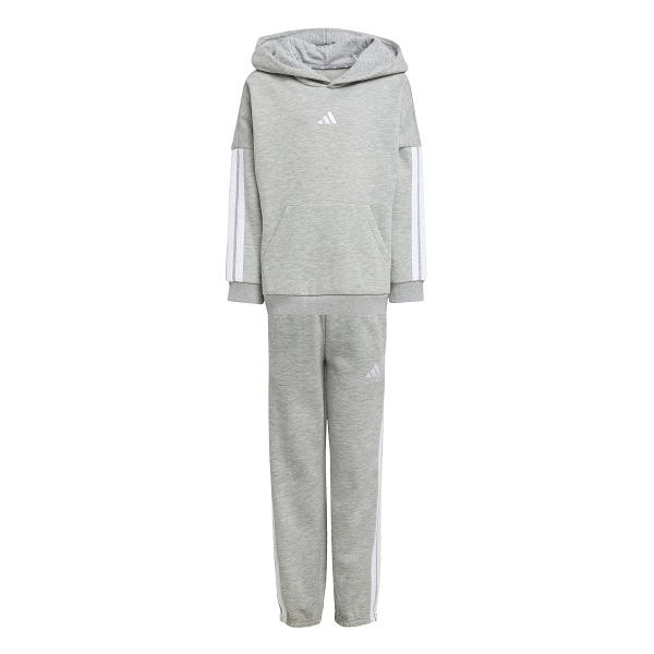 ADIDAS LITTLE KIDS 3 STRIPES ESSENTIALS FLEECE TRACKSUIT - KB7808