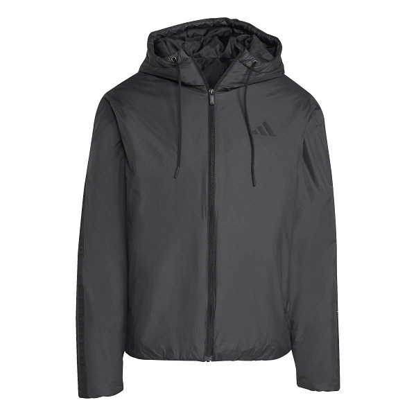 Essentials CLIMAWARM 3 Stripes Insulated Hooded Jackets - KB8149