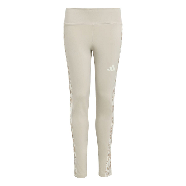 ADIDAS GIRLS ANIMAL 3-STRIPES SINGLE JERSEY LEGGINS - KC5452