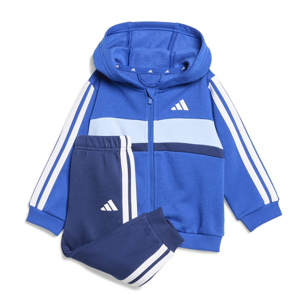 ESSENTIALS TIBERIO 3 STRIPES FLEECE TRACKUIT - KC6004
