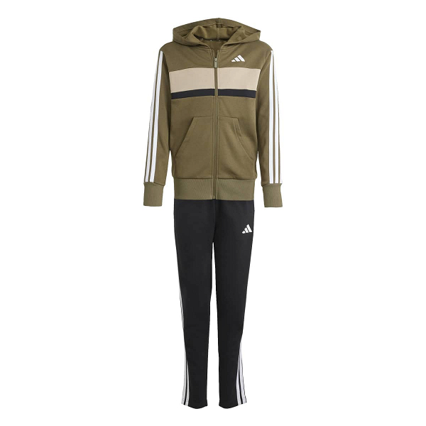 SEASONAL ESSENTIALS TIBERIO 3 STRIPES FRENCH TERRY TRACKSUIT - KC6419