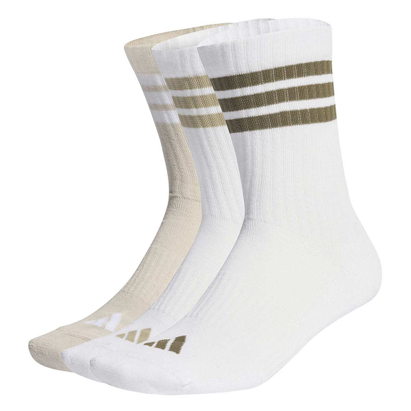 3STRIPES CUSHIONED SPORTSWEAR CREW SOCKS 3 PAIR PACK - KC9639