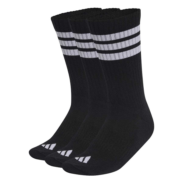 3STRIPES CUSHIONED SPORTSWEAR CREW SOCKS 3 PAIR PACK - KC9641