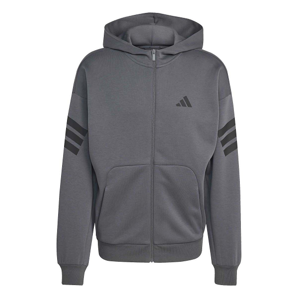 FUTURE ICONS THREE STRIPES FULL-ZIP HOODIE - KD5232