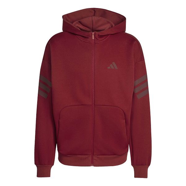 FUTURE ICONS THREE STRIPES FULL-ZIP HOODIE - KD5233